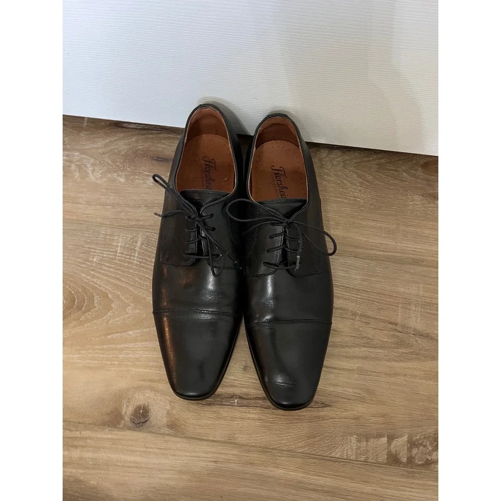 Florsheim leather cap